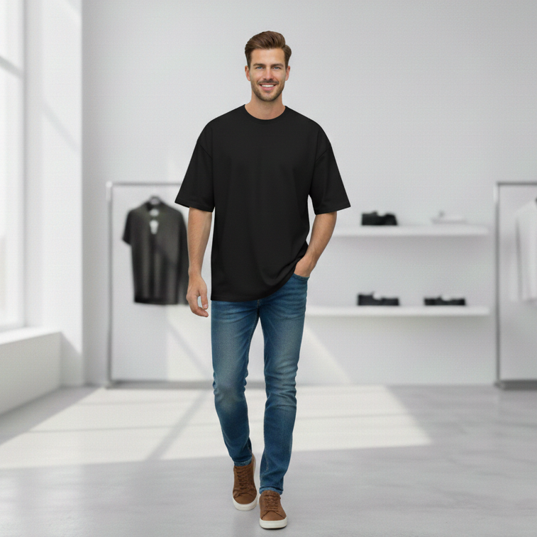 חולצת אוברסייז משגעת לגברים