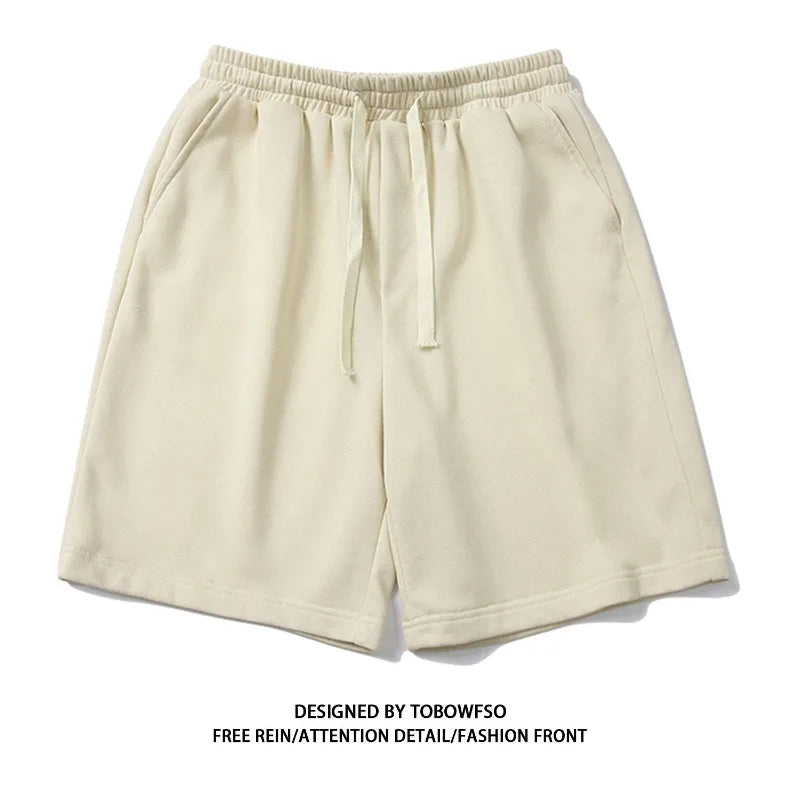 מכנסיים חלקים קצרים לגברים