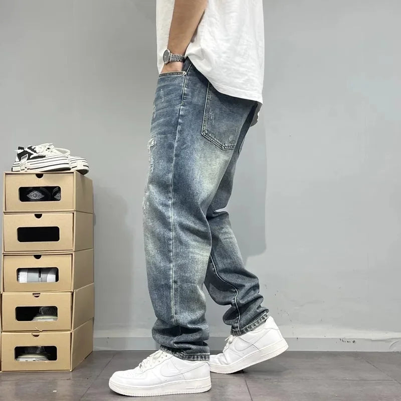 ג׳ינס עם קרעים לגברים - סטייל מפחיד