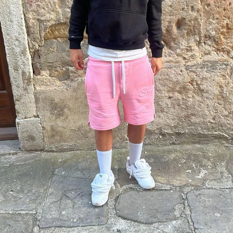 מכנסי טרנינג קצרים לגברים - למביני סטייל בלבד