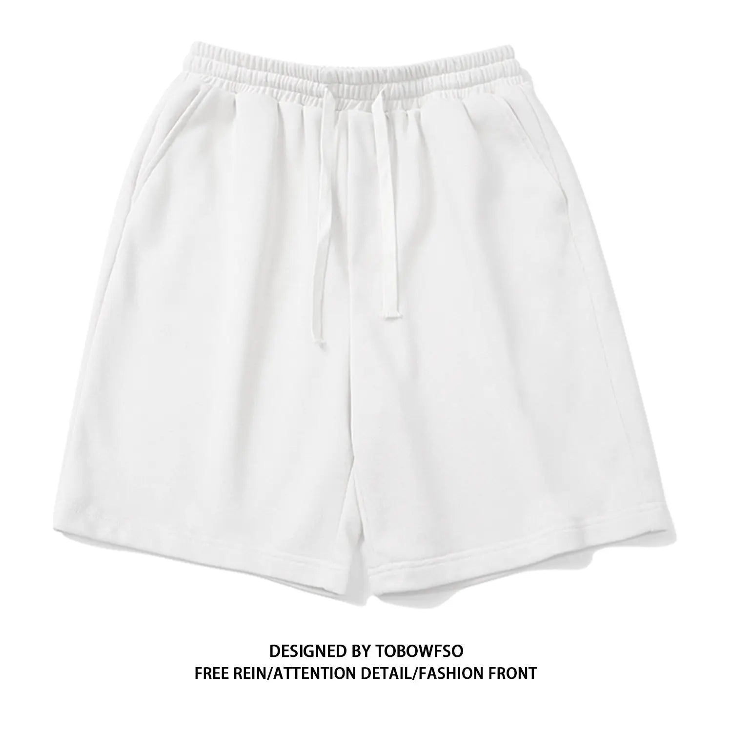 מכנסיים חלקים קצרים לגברים