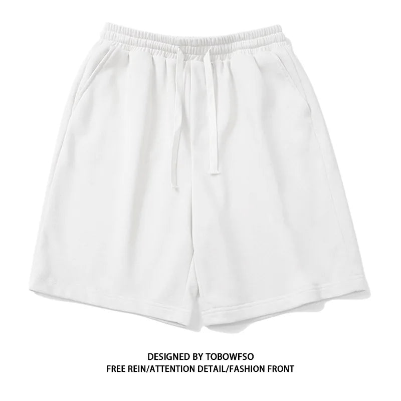 מכנסיים חלקים קצרים לגברים