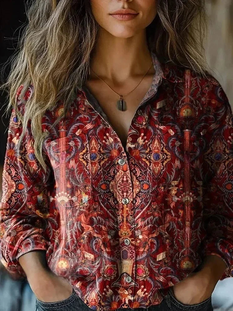 חולצה - Bohemian Print