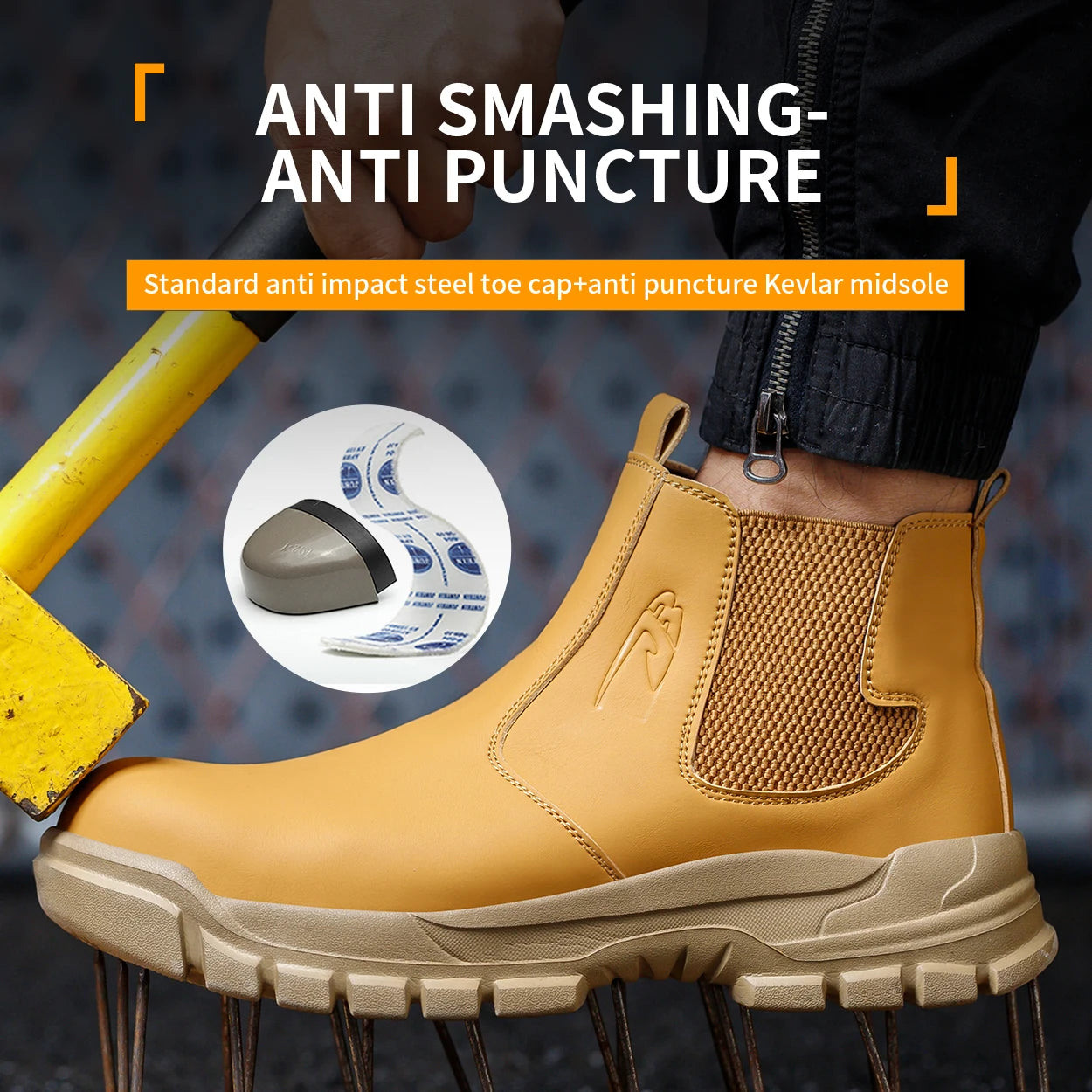 נעלי עבודה לגברים בלנסטון